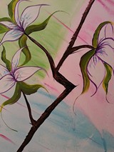 BY BOBBY PADILLA FOR ROC PAINT SIP - Pastel Orchids