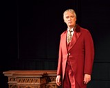 PHOTO BY ANNETTE DRAGON - Peter Doyle performs as Oscar Wilde in the one-man play "Diversions and Delights" at MuCCC.