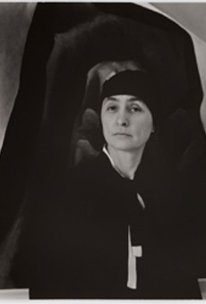 Photo of Georgia O'Keeffe by Alfred Stieglitz