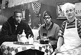UNITED ARTISTS - Please find your celebrity conversation partner: GZA, The RZA, and Bill Murray in Coffee and Cigarettes.