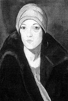 Pretty in mink: Kathleen McEnery's &quot;Woman in a Turban,&quot; 1925.