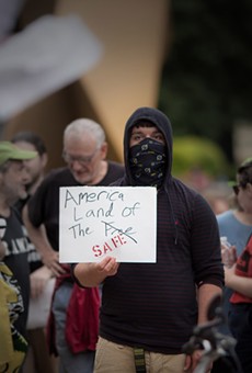 Rochester Restore the Fourth, the local chapter of a national movement fighting warrantless mass surveillance by the government, held its first rally on July 4.