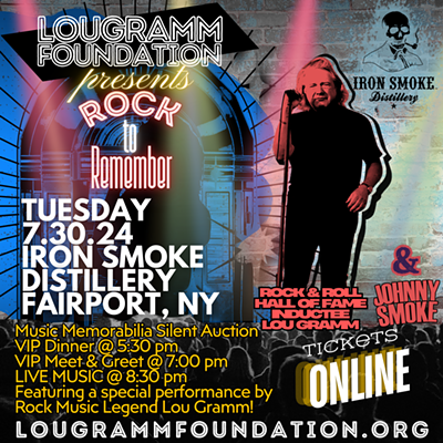 ROCK to REMEMBER (Lou Gramm Foundation Fundraising Event) x Iron Smoke Distillery