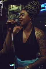 PHOTO BY FRANK DE BLASE - Roots singer Nikki Hill has only been on the scene for a few years, but she's getting a big buzz for her huge voice and fiery stage presence.