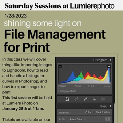 Saturday Sessions at Lumiere Photo: File Management for Print