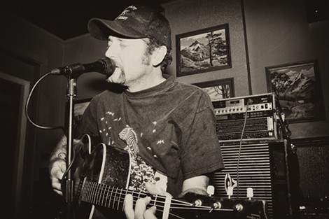 Scott Biram performed at Abilene on Wednesday, June 13. - PHOTO BY FRANK DE BLASE