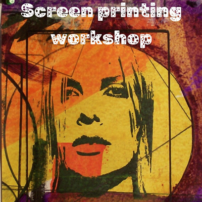 Screen Printing Workshop with Harold Copp