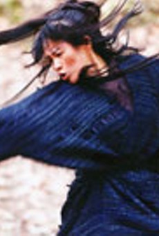 Shes all woman, finally: Zhang Ziyi in House of Flying Daggers.