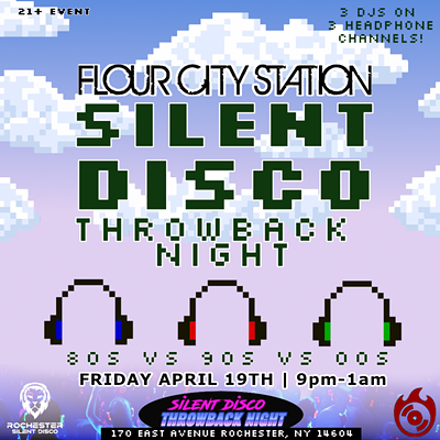 Rochester Silent Disco Throwback Night