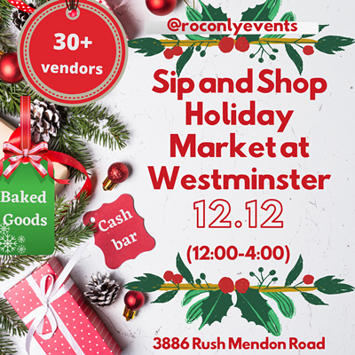 Sip and Shop Holiday Market 12.12