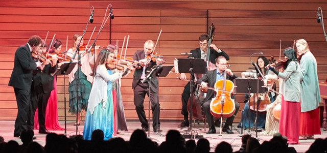 The Skaneateles Festival welcomes back ECCO the "exciting conductor-less band of strings"(New Yorker) led by founder violinist Nick Kendall, of Time for Three and featuring pianist Shai Wonser.