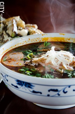 Spice Noodle Soup - PHOTO BY MARK CHAMBERLIN