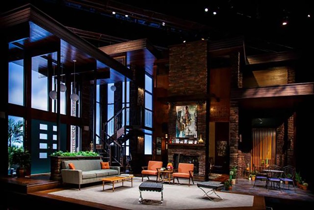 Scenic design for Geva Theatre Center production of "Guess Who’s Coming to Dinner" by Rob Koharchik, the featured guest at Stage Whispers: Conversations with Theatre Professionals on Thursday, April 1, 2021.