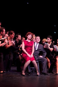 The cast of Pittsford Musicals' "Chicago," currently on stage at RIT's Panara Theatre. PHOTO COURTESY ERIN SCHMIDTMANN AND JON PURINGTON
