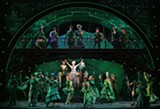 PHOTO COURTESY JOAN MARCUS - The cast of "Wicked," currently on stage at the Auditorium Theatre through April 21.