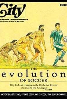 The evolution of soccer