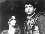BUENA VISTA PICTURES - The myth is dead: Keira Knightley and Clive Owen in King Arthur.