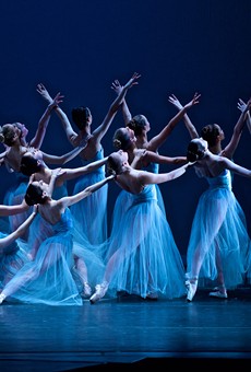 The Rochester City Ballet will perform "Serenade" accompanied by the Rochester Philharmonic Orchestra during "A Night of Dance" in March. "Serenade" choreography by George Balanchine © The George Balanchine Trust.