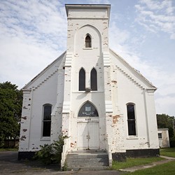 There's a proposal to tear down this former church on West Main and put up a Dollar General. - FILE PHOTO