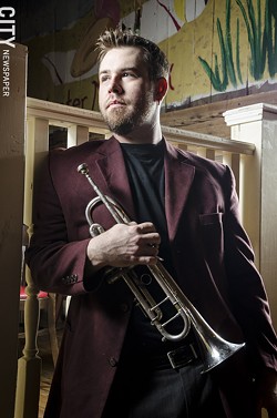 Trumpeter Jamie Gibbs will perform with the Great Lakes Wind Symphony when it makes its debut on Saturday - PHOTO BY MARK CHAMBERLIN