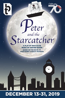 “Peter and The Starcatcher” will be staged by Blackfriars Theatre December 13-19. - ILLUSTRATION BY KOLLEEN VOGEL
