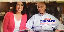 A screen shot of a County Executive Cheryl Dinolfo campaign ad that ran on the Democrat and Chronicle's web site on Friday, November 1, 2019. - FILE IMAGE