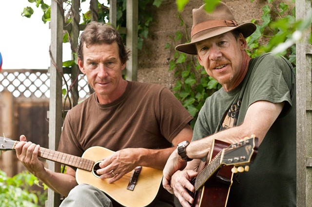 Local folk music icons John (left) and Joe Dady are among the Rochester Music Hall of Fame's 2020 inductees. - PHOTO PROVIDED