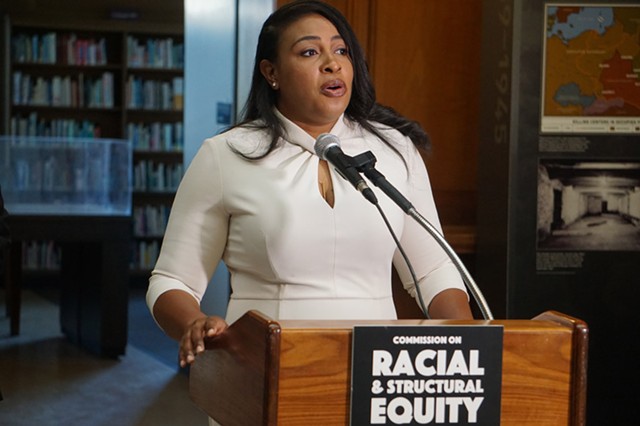 Mayor Lovely Warren joined with County Executive Adam Bello in June to announce a commission formed to tackle systemic and institutional inequities as well as racism across Monroe County. - FILE PHOTO