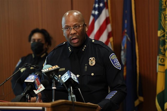 Rochester Police Executive Deputy Chief Andre Anderson. - PHOTO BY MAX SCHULTE