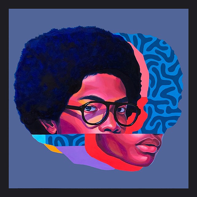 "Afro Blue" by Brittany Williams. - PHOTO PROVIDED