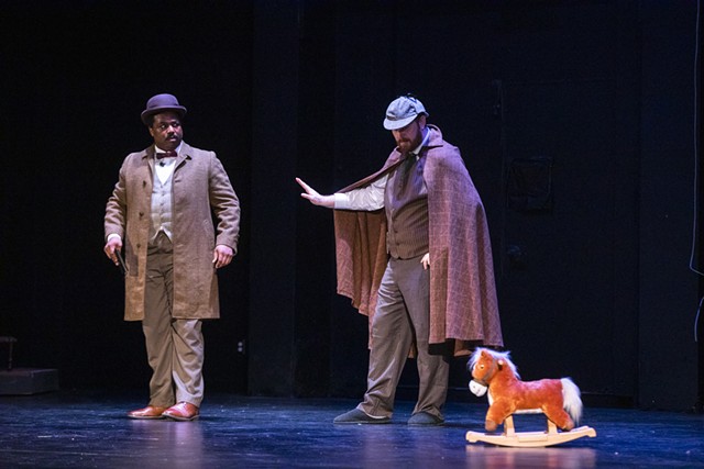 KeyBank Rochester Fringe Festival's "Sherlock Holmes: The Loss at Whitechapel," performed on Sept. 20, 2021 at Theater at Innovation Square, combines the classic murder mystery with modern dance. - PHOTO BY MATT BURKHARTT