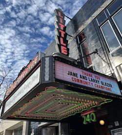 The former Theatre 2 will now be known as The Jane and Larry Glazer Theatre. - PHOTO BY SCOTT PUKOS