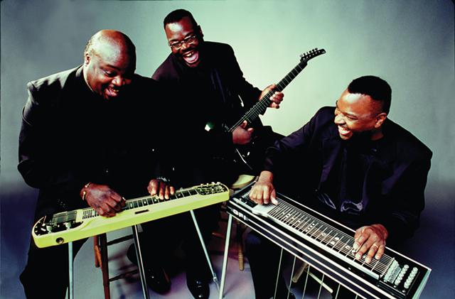 Over the course of The Campbell Brothers' musical career, Darick, Phil, and Chuck Campbell have championed the sacred steel tradition.