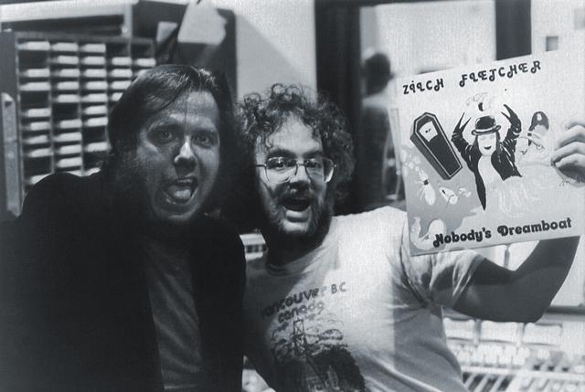 "Nobody's Dreamboat," the 1977 psych-folk album released by John Martin (left) as Zilch Fletcher, gained national notoriety with support from Barry Hansen, best known as novelty DJ Dr. Demento. - PHOTO PROVIDED