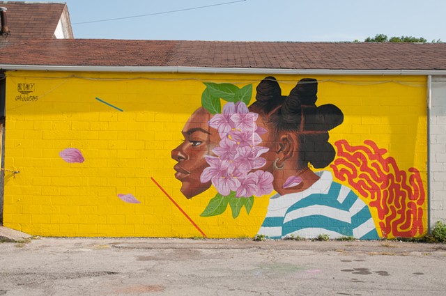 Rochester artist Brittany Williams painted for Wall\Therapy in 2015, and will reprise her involvement with Wall\Therapy for its 10th anniversary festival. - PHOTO PROVIDED