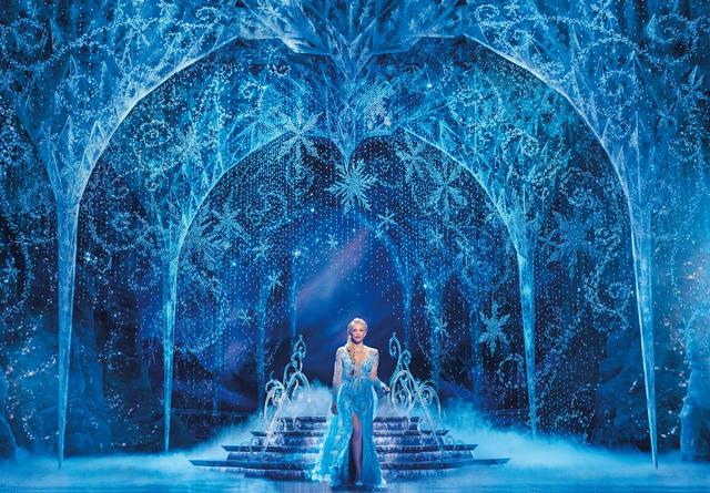 Caroline Bowman as Elsa in "Frozen." - PHOTO BY DEEN VAN MEER