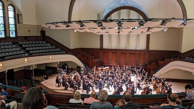The Rochester Philharmonic Orchestra gave its first sensory-friendly concert on May 21, 2023 at Hochstein Performance Hall. - PHOTO BY DANIEL J. KUSHNER