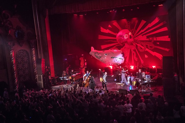 Indie rock-folk band The Decemberists play The Smith Center for the Arts on April 23, 2018. - PHOTO PROVIDED