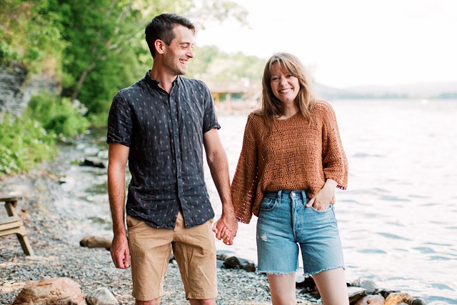Sebastian and Colleen Hardy, founders of Living Roots. - PHOTO BY ALEXANDRA MESEKE.