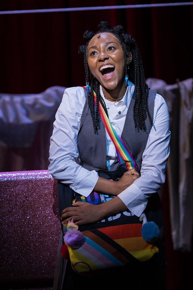 Savy Jackson plays Dorothy. - PHOTO BY RON HEERKENS JR.