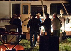 Jam sessions frequently break out on the festival campground. - PHOTO PROVIDED