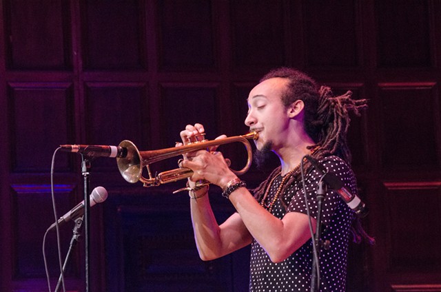 Theo Croker performed in Kilbourn Hall on Thursday, June 25. - PHOTO BY MARK CHAMBERLIN