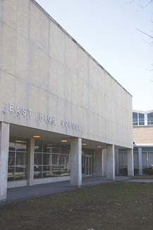 East High School is slated for renovations. - FILE PHOTO