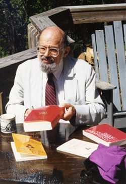 Allen Ginsberg at Writers & Books' Gell Center. - PROVIDED PHOTO