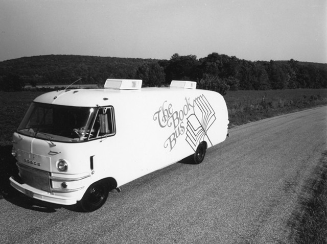 Before Writers & Books was founded in 1980, Flaherty traveled in The Book Bus, promoting and selling books by contemporary authors. - PROVIDED PHOTO