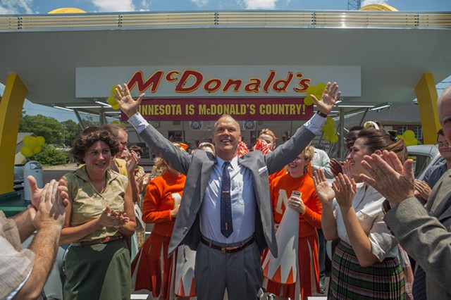 Michael Keaton as McDonald's founder Ray Kroc in "The Founder." - PHOTO PROVIDED BY THE WEINSTEIN COMPANY