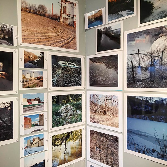 Installation view of Dan Larkin's "Take Me to the River," in Visual Studies Workshop's Project Space. - PHOTO PROVIDED