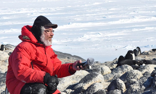 A scientist, musician, and professor, Glenn McClure recently traveled to Antarctica as part of the National Science Foundation's Artists and Writers Fellowship. - PROVIDED PHOTOS