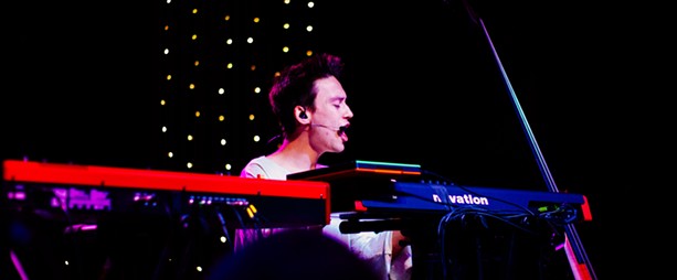 Jacob Collier played Anthology Friday as part of the first night of XRIJF 2017. - PHOTO BY KEVIN FULLER