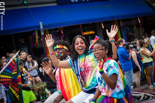 Marchers were having fun at this summer’s ROC Pride Parade. - FILE PHOTO